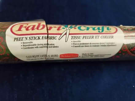 Photo of free Peel'n Stick Frabric (Near Experimental Farm) #1