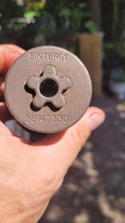 Photo of free Husqvarna push mower blade adapter (Morrisville, PA) #2