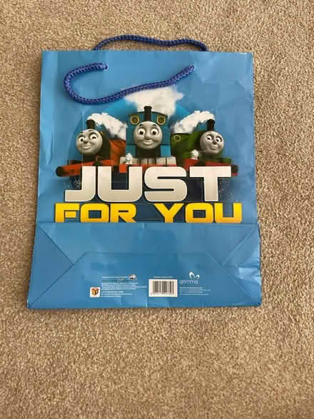 Photo of free Thomas the tank engine gift bag (Katesgrove, Reading, RG2) #2