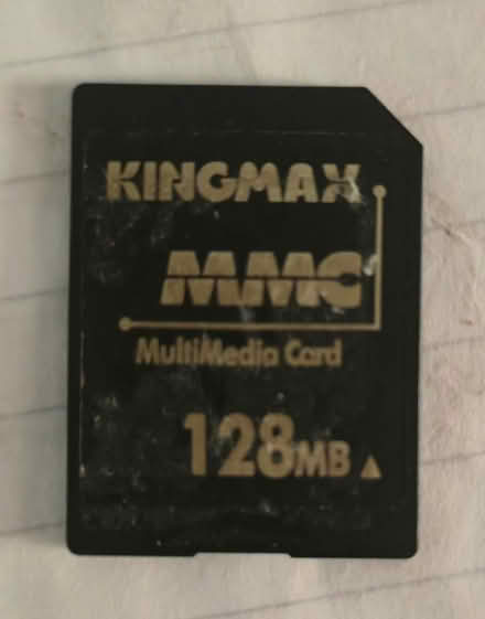 Photo of free 128MB MMC card (Aldrington BN3) #1