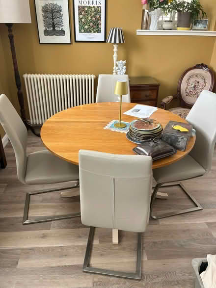 Photo of free Leatherette dining chairs (Craigmillar Park EH16) #3