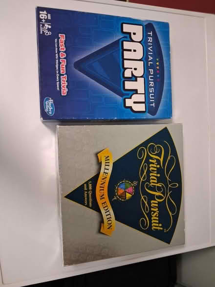 Photo of free 2 Trivial Pursuit Games (Woolton L25) #1