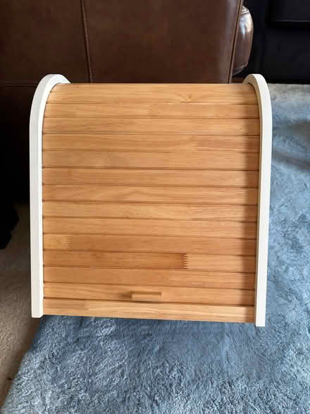 Photo of free Wooden tambor bread bin (Merton Rise RG24) #1