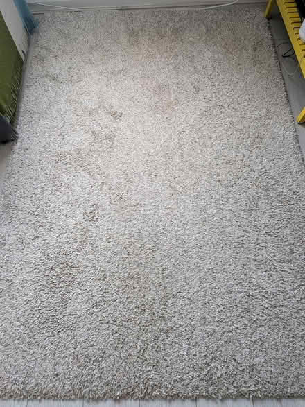 Photo of free Ikea medium rug off white (Tooting, Mitcham CR4) #1