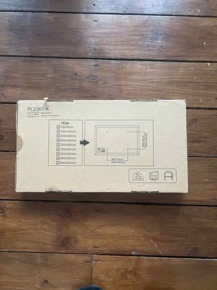 Photo of free TV bracket new in box (SE14, Nunhead) #1