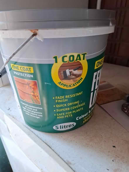 Photo of free fence paint (Newton with scales PR4) #2