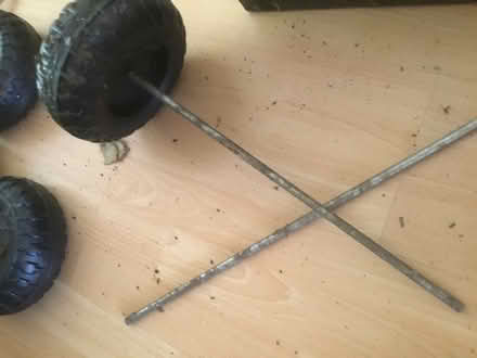 Photo of free 4 plastic wheels marked 200x 85 (B62 near Blackheath) #3