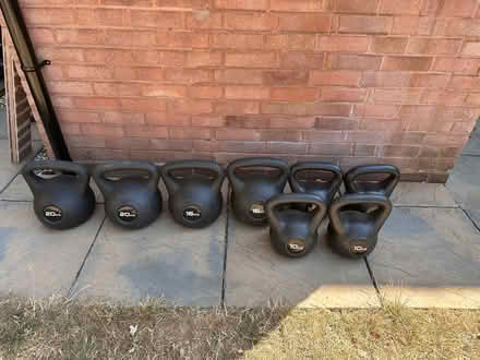 Photo of free Mixed weight large kettle bells (Heath Hayes WS12) #1