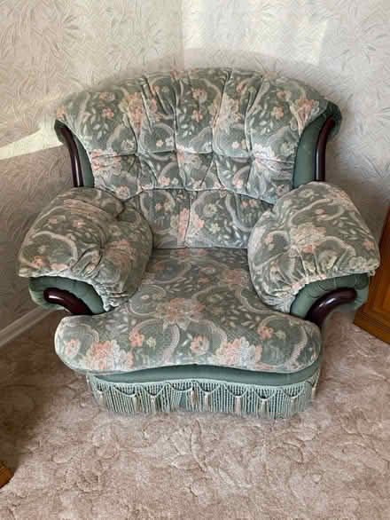Photo of free 2 seater sofa, 2 chairs, stool (Ipswich IP1 5) #3