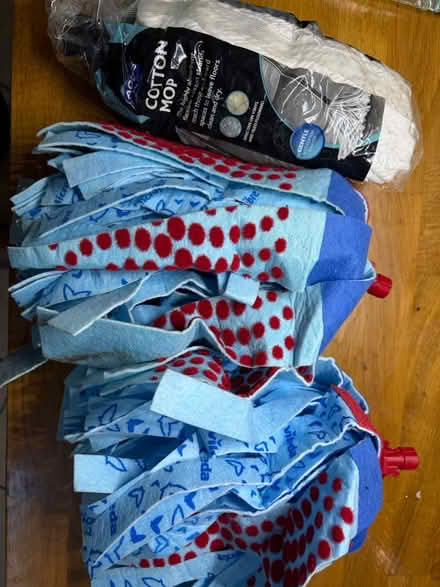 Photo of free 3 mop heads (Wallington green SM6) #1
