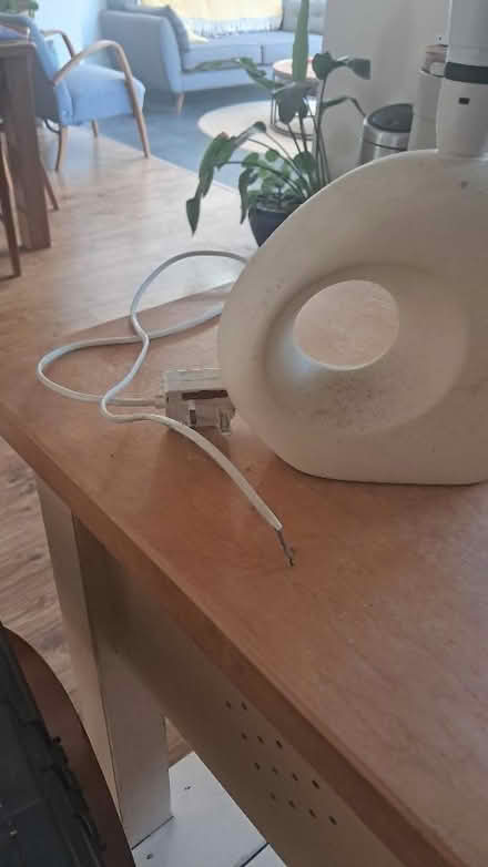 Photo of free Cream lamp (Northcourt OX14) #2