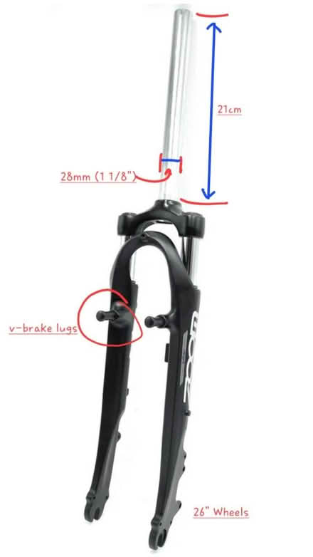 Photo of Mountain Bike front forks (Southwater RH13) #1