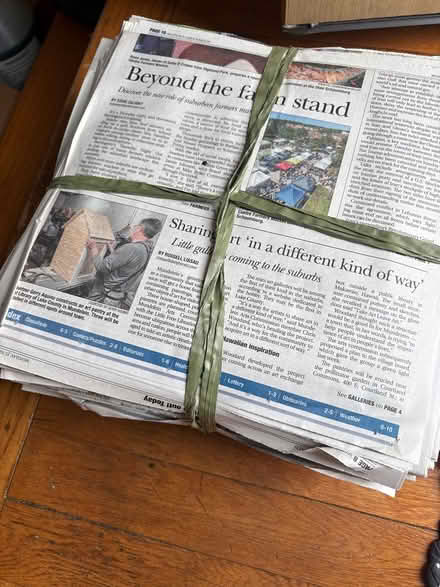 Photo of free old newspaper (Rolling Meadows 60008) #1