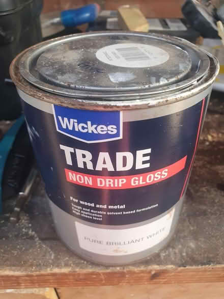 Photo of free Solvent based white paint (NG8 wollaton) #1