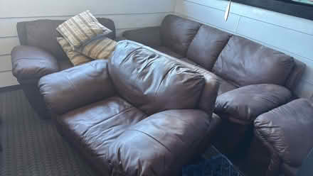 Photo of free Vinyl Lounge Suite (Bexley near Hurstville) #1