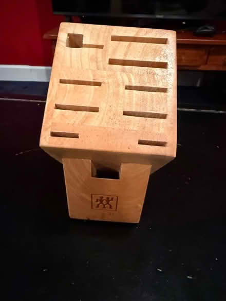 Photo of free Wooden knife block (Vienna) #2