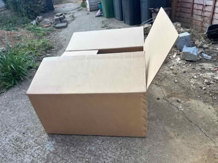 Photo of free Large cardboard box (Chessington KT9) #1