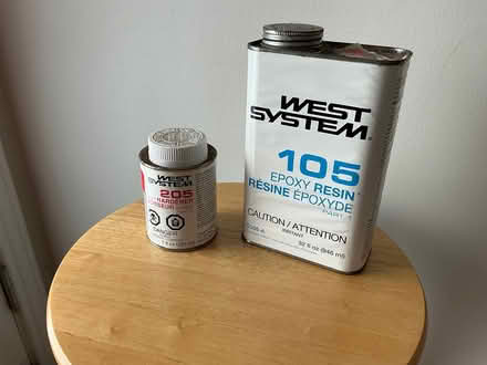 Photo of free West system epoxy resin (Vanier/Overbrook) #1