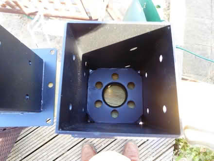 Photo of free 100mm post holders x 2 (Sanderstead South Croydon CR2) #1