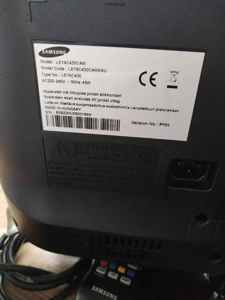 Photo of free Samsung 19" TV (Rawtenstall BB4) #3