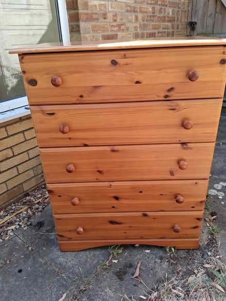 Photo of free Pine chest of drawers (Cople MK44) #1