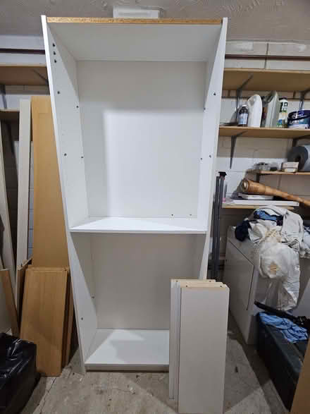 Photo of free White Bookcase about cm 200 tall (St. Marys Island ME4) #1