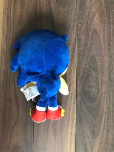 Photo of free Sonic plush toy around 9” tall (Latchford WA4) #2