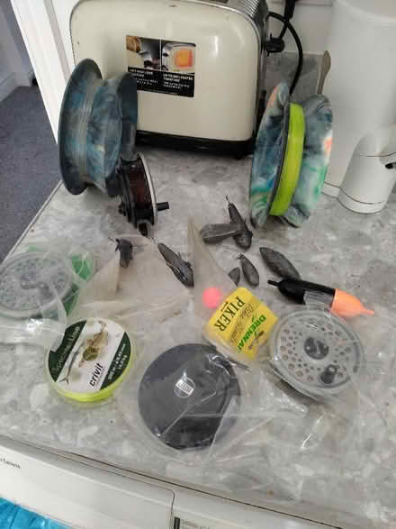 Photo of free fishing weights and line (Orrell Mount L20) #2