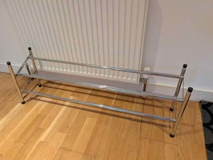 Photo of free Extendable Metal Shoe Rack (Merton SW19) #1