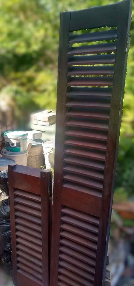 Photo of free Louvred doors (1 and a half doors) (Golden Triangle NR2) #4