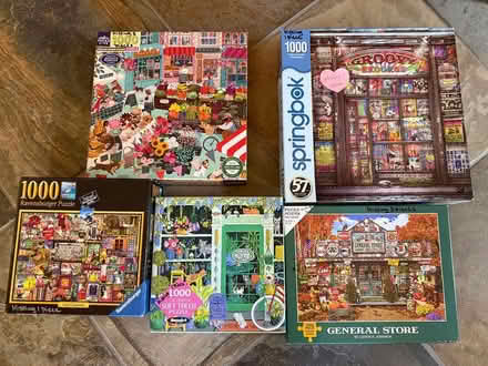 Photo of free Assorted Puzzles (Sunnyvale near Wolfe and Reed) #1