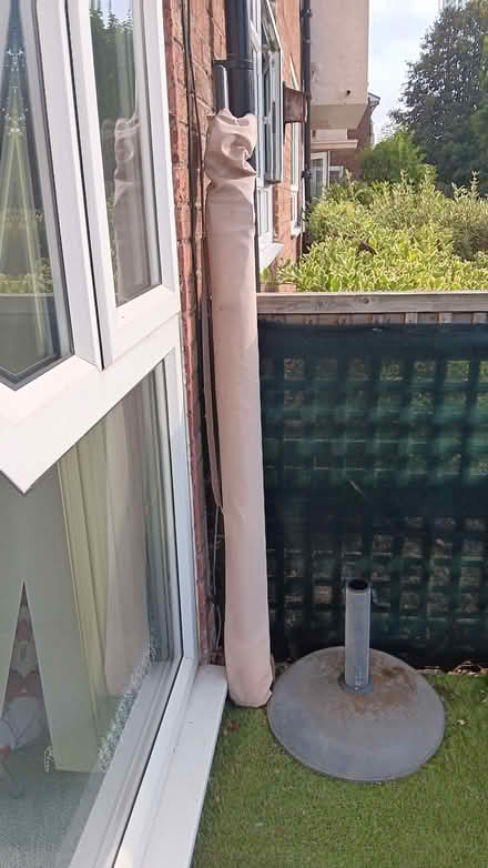 Photo of free Garden umbrella and stand (Southport PR8) #2