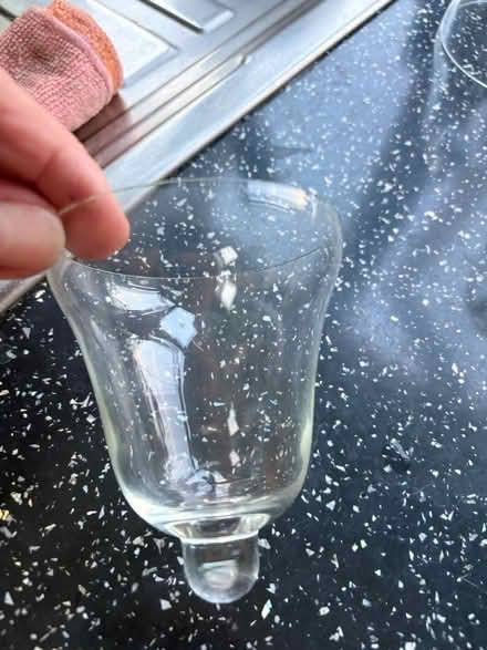 Photo of Clear Glass candle holders (Southborough lane BR2) #1