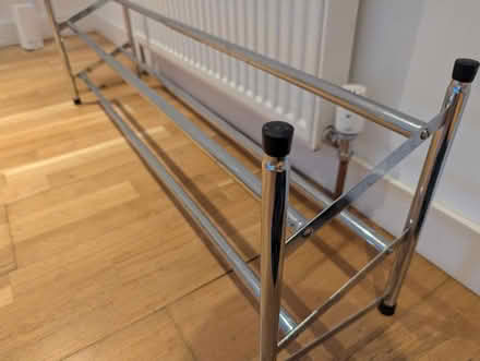 Photo of free Extendable Metal Shoe Rack (Merton SW19) #2