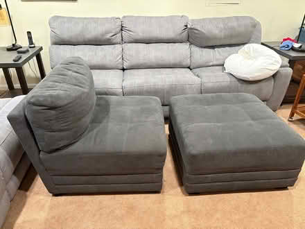 Photo of free Chair and ottoman (Kings Park West) #1