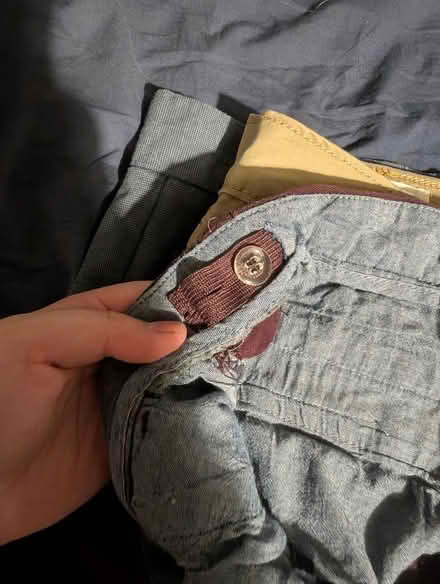 Photo of free 15yrs burgundy chinos (Cranham Gate GL3) #4