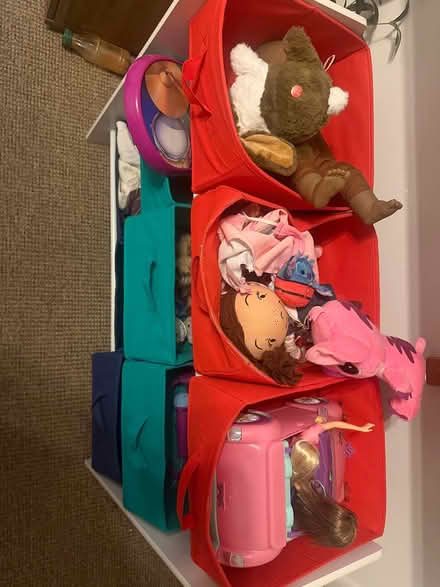 Photo of free Cot bed and mattress, toys (Milton Keynes, MK8) #1