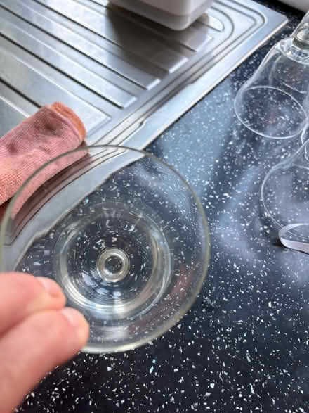 Photo of Clear Glass candle holders (Southborough lane BR2) #3