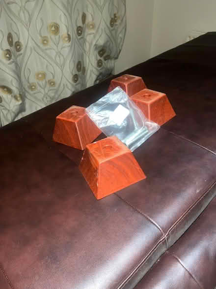 Photo of free Leather sofa (Redhill) #2
