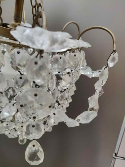 Photo of free Crystal pendant and 2 wall lights (Jericho OX2) #2