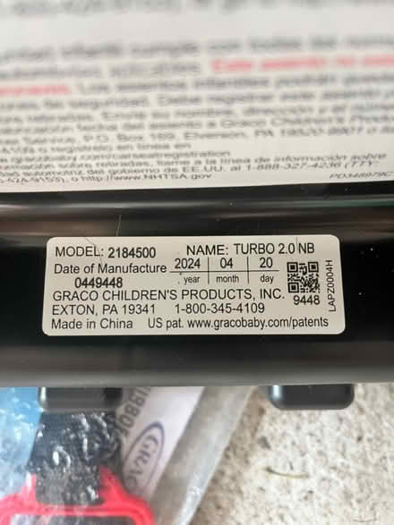 Photo of free Car Seat Booster - Expires in 2034 (Lewis Center, Ohio) #1