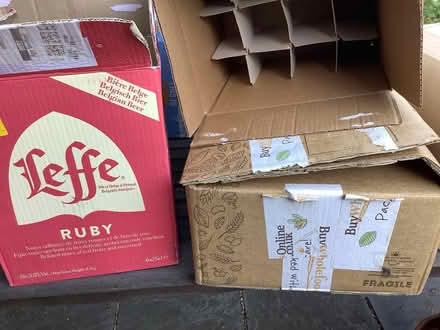 Photo of free Assorted cardboard boxes and packaging (Havering Grange RM3) #3