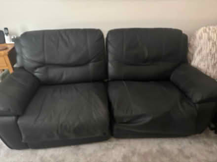 Photo of free 2 seater recliner sofa x 2 (RH16) #1