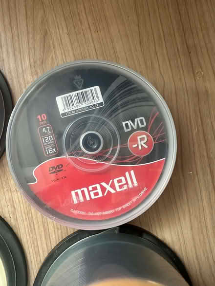 Photo of free mixed lot of brand new recordable DVD's & CD's (Lostock Hall PR5) #2