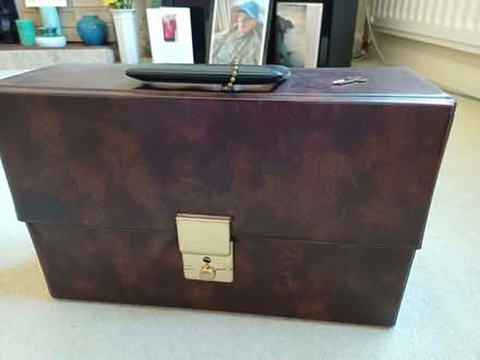 Photo of free As new with key video storage box (Earley RG6) #2