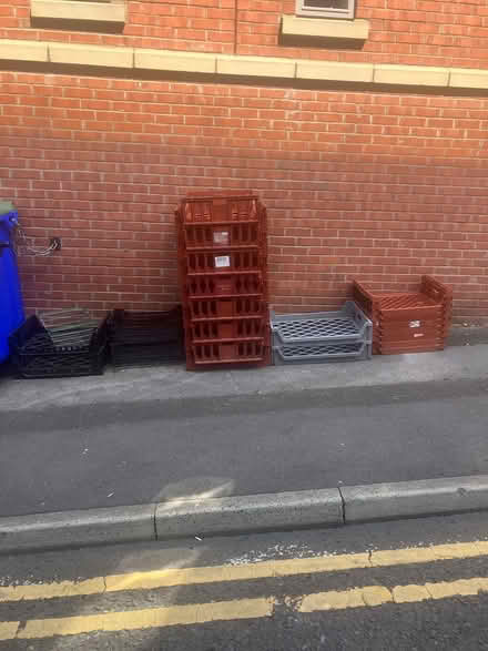 Photo of free Plastic crates various (Stockport SK26) #1