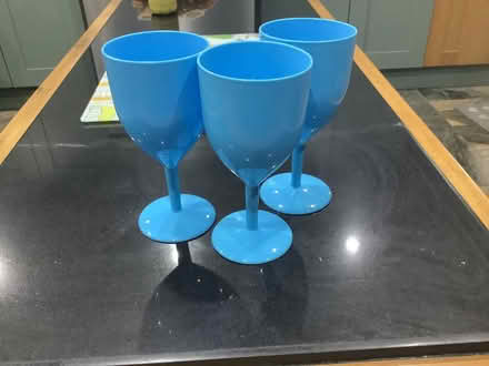 Photo of free Plastic wine goblets (Rackheath NR13) #1