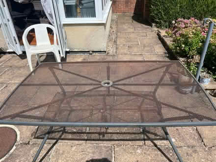 Photo of free Metal Garden table (Wirksworth DE4) #2