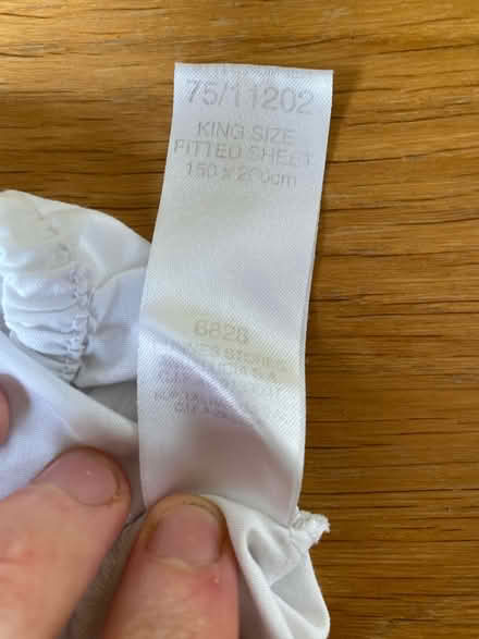 Photo of free 3 White bed sheets (Clontarf) #2