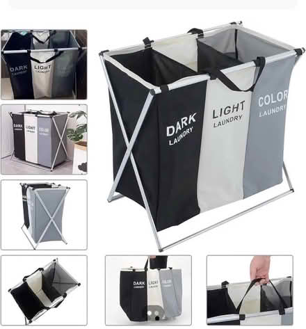 Photo of free Laundry basket 3 compartments (LU3) #1